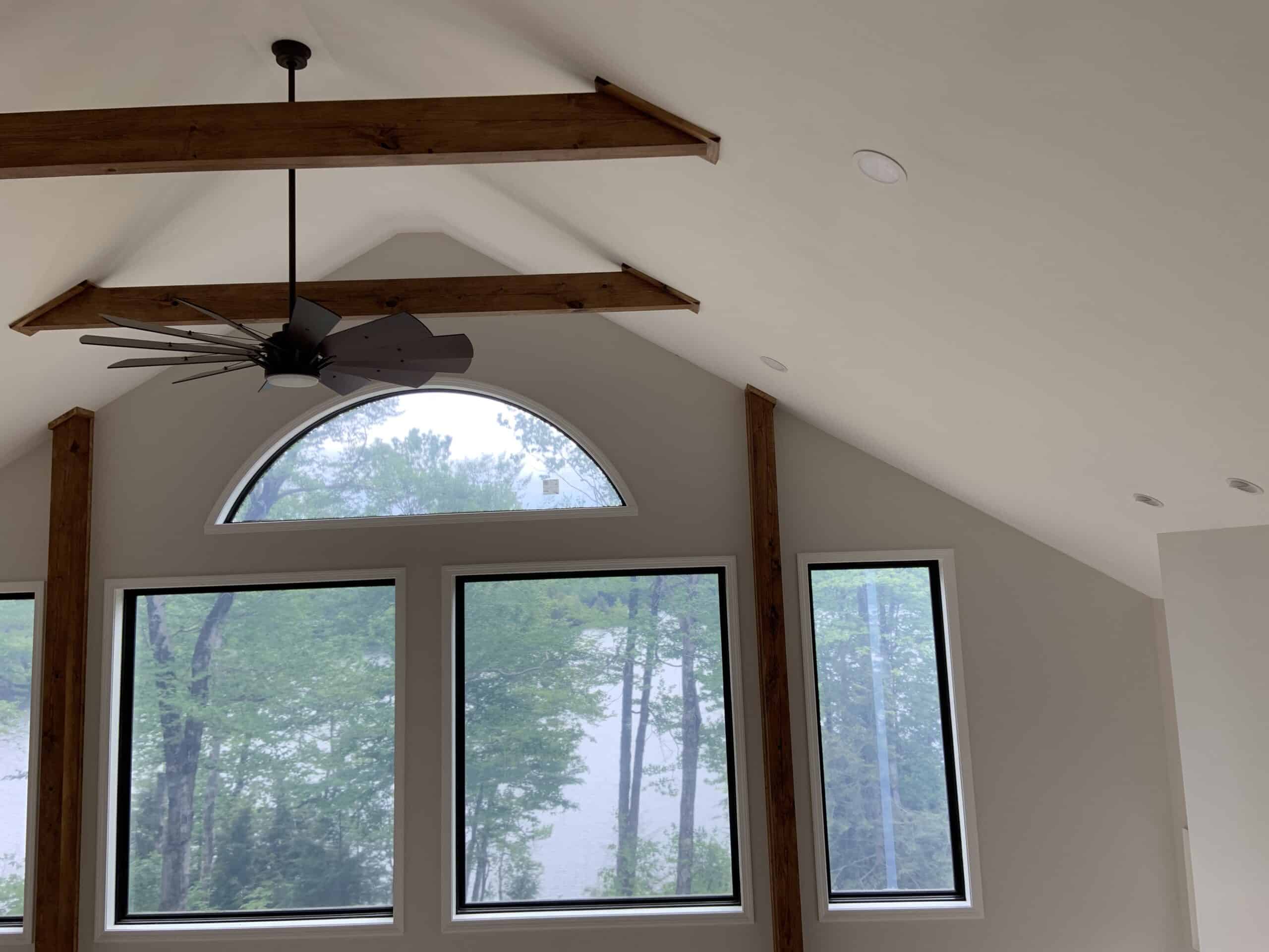 Loft View of Posts and Beams 2