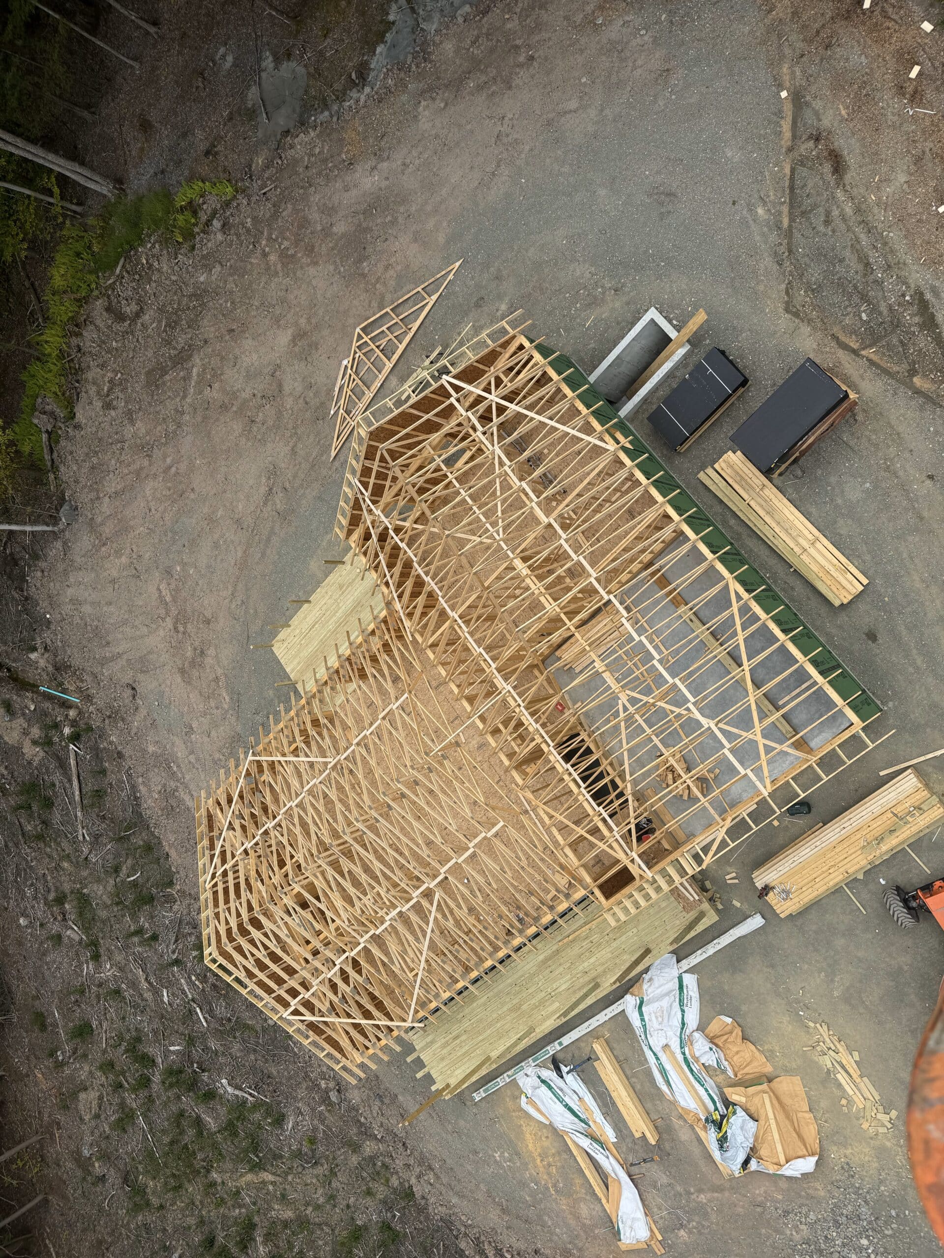 Stick Built Truss Set